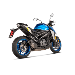 Akrapovic Suzuki GSX-S1000/F 21-> Slip-On Line hexagonal lyddmper i titanium (ECE godkendt)