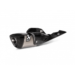 Akrapovic Suzuki Katana 21-> Slip-On Line hexagonal lyddmper i titanium (ECE godkendt)