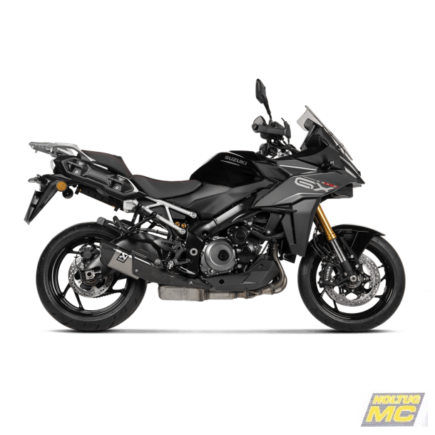 Akrapovic Suzuki GSX-S1000GX 24-> Slip-On Line hexagonal lyddmper i titanium (ECE godkendt)