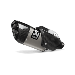 Akrapovic Suzuki GSX-S1000GX 24-> Slip-On Line hexagonal lyddmper i titanium (ECE godkendt)