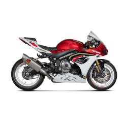 Akrapovic Suzuki GSX-R1000 26-> Slip-On Line med hexagonal lydd�mper i titanium
