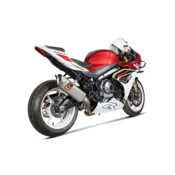 Akrapovic Suzuki GSX-R1000 26-> Slip-On Line med hexagonal lydd�mper i titanium