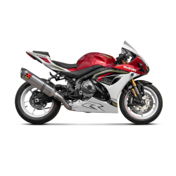 Akrapovic Suzuki GSX-R1000 26-> hexagonal lydd�mper i titanium til trackday-brug