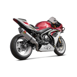 Akrapovic Suzuki GSX-R1000 26-> hexagonal lydd�mper i titanium til trackday-brug