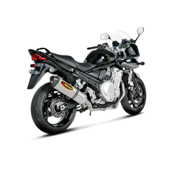 Akrapovic Suzuki GSF650 07-18 Racing Line 4/2/1 med hexagonal  lydd�mper i carbon