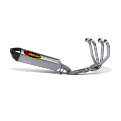 Akrapovic Suzuki GSF650 07-18 Racing Line 4/2/1 med hexagonal  lydd�mper i carbon