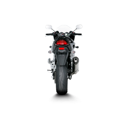 Akrapovic Suzuki GSF650 07-18 Racing Line 4/2/1 med hexagonal  lydd�mper i carbon