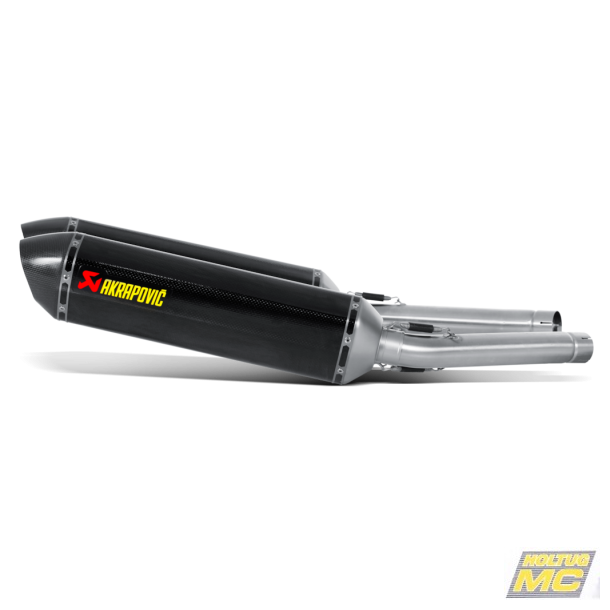 Akrapovic Suzuki GSX-1300R 08-18 Slip-On Line hexagonale lydd�mpere i carbon (EC godkendt)