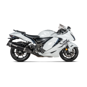 Akrapovic Suzuki GSX-1300R 25-> Slip-on Line hexagonale lyddmpere i titanium/sort (ECE-godkendt)