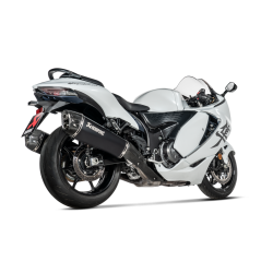 Akrapovic Suzuki GSX-1300R 25-> Slip-on Line hexagonale lyddmpere i titanium/sort (ECE-godkendt)