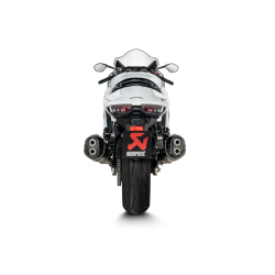 Akrapovic Suzuki GSX-1300R 25-> Slip-on Line hexagonale lyddmpere i titanium/sort (ECE-godkendt)