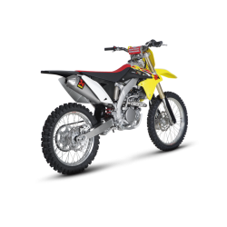 Akrapovic Suzuki RM-Z250F 10-18 Slip-On Line hexagonal lydd�mper i titanium