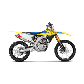Akrapovic Suzuki RM-Z450F 18-26 Evolution Line 1/1 hexagonal lydd�mper og forr�r i titanium