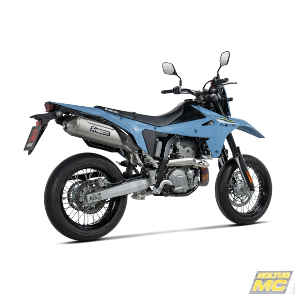Akrapovic Suzuki DR-Z4S 26-> Slip-on Line med hexagonal lydd�mper i titanium (ECE-godkendt)