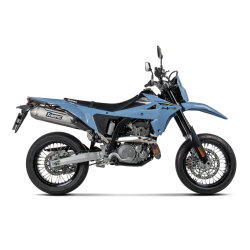 Akrapovic Suzuki DR-Z4S 26-> Slip-on Line med hexagonal lydd�mper i titanium (ECE-godkendt)