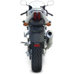 Akrapovic Suzuki SV650 03-09 Racing Line 2/1 oval lydd�mper i carbon