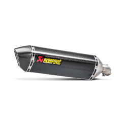 Akrapovic Suzuki SV650 26-> Slip-On Line hexagonal lydd�mper i carbon (ECE godkendt)
