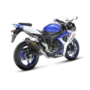 Akrapovic Suzuki GSX-R750 06-07 Slip-On Line hexagonal lyddmper i carbon (EC godkendt)