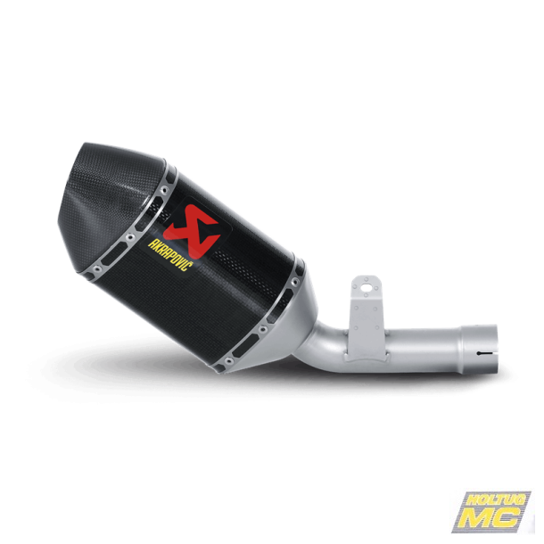 Akrapovic Suzuki GSX-R750 06-07 Slip-On Line hexagonal lydd�mper i carbon (kort)