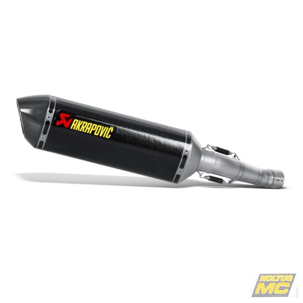 Akrapovic Suzuki GSX-R750 08-10 Slip-On Line hexagonal lydd�mper i carbon (EC godkendt)