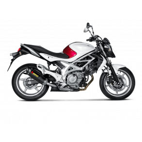 Akrapovic Suzuki SVF650 Gladius 09-15 Slip-On Line hexagonal lyddmper i carbon (EC godkendt)