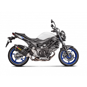 Akrapovic Suzuki SV650 16-> Slip-On Line hexagonal lyddmper i carbon (ECE godkendt)