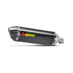 Akrapovic Suzuki SV650 X 18-> Slip-On Line hexagonal lyddmper i carbon (ECE godkendt)