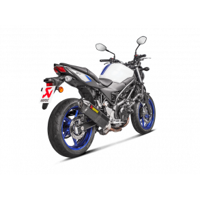 Akrapovic Suzuki SV650 X 18-> Slip-On Line hexagonal lyddmper i carbon (ECE godkendt)