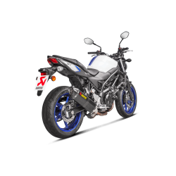 Akrapovic Suzuki SV650 16-> Slip-On Line hexagonal lyddmper i carbon (ECE godkendt)