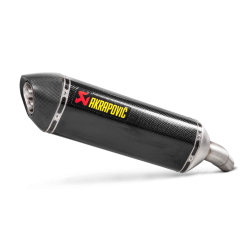 Akrapovic Suzuki GSX-S750 17-20 Slip-On Line hexagonal lydd�mper i carbon (ECE godkendt)