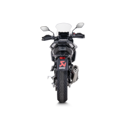Akrapovic Suzuki SV650X 18-26, Slip-On Line med hexagonal lydd�mper i titanium (ECE godkendt)