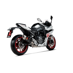 Akrapovic Suzuki GSX-8R 22-24 Racing Line 2/1 med hexagonal  lyddmper i carbon