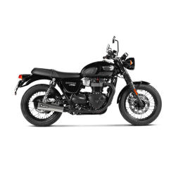 Akrapovic Triumph Boneville T100 17-20 Slip-on Line hexagonale lyddmpere i titanium (ECE godkendt)