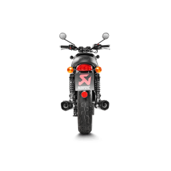 Akrapovic Triumph Boneville T120 16-20 varmeskjold i rustfri til brug med Slip-on Line