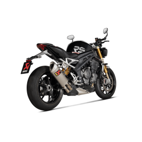 Akrapovic Triumph Speed Triple 1200RR/RS 21-> Slip-on Line i titanium (ECE godkendt)
