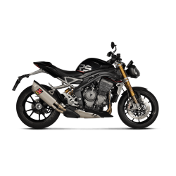 Akrapovic Triumph Speed Triple 1200RR/RS 21-> Slip-on Line i titanium (ECE godkendt)
