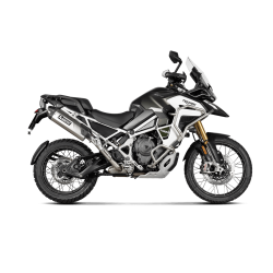 Akrapovic Triumph Tiger 1200GT/Rally 22-> Slip-on Line hexagonal lyddmper i titanium (ECE godkendt)