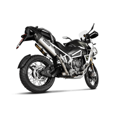Akrapovic Triumph Tiger 1200GT/Rally 22-> Slip-on Line hexagonal lyddmper i titanium (ECE godkendt)