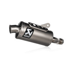 Akrapovic Triumph Speed 400 23-> Slip-on Line oval lyddmper i titanium (ECE godkendt)