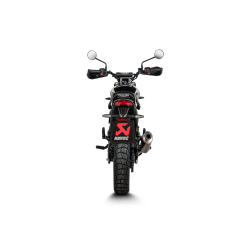 Akrapovic Triumph Speed 400 23-> Slip-on Line oval lyddmper i titanium (ECE godkendt)