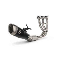 Akrapovic Triumph Daytona 660 24-> Racing Line hexagonal lyddmper i titanium/sort 