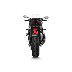 Akrapovic Triumph Daytona 660 24-> Racing Line hexagonal lyddmper i titanium/sort 