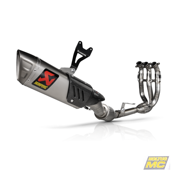 Akrapovic Triumph Street Triple/Daytona 765S/R/RS 25-> Evolution Line med lydd�mper i titanium
