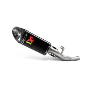 Akrapovic Triumph Street Triple 765S/R/RS 20-22 Slip-on Line med hexagonal lydd�mper i carbon