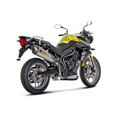 Akrapovic Triumph Tiger 800XC 11-16 Slip-on Line hexagonal lydd�mper i titanium (EC godkendt)