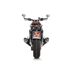 Akrapovic Triumph Thruxton 16-20 Slip-on Line hexagonale lydd�mpere i titanium/sort (ECE godkendt)
