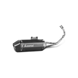 Akrapovic Vespa Primavera 125ie 17-20 Racing Line hexagonal lyddmper i rustfri/sort (EC godkendt)
