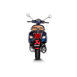 Akrapovic Vespa GTS Super 300 21-> Slip-On Line hexagonal lyddmper i rustfri