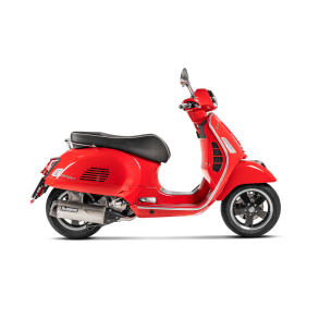 Akrapovic Vespa GTS 250 05-13 Slip-On Line hexagonal lydd�mper i rustfri (ECE godkendt)