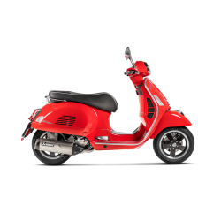 Akrapovic Vespa GTS 125 09-16 Slip-On Line hexagonal lydd�mper i rustfri (ECE godkendt)